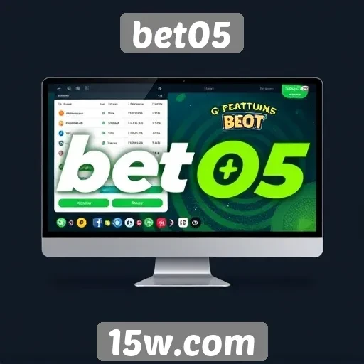 Interface e usabilidade do site bet05